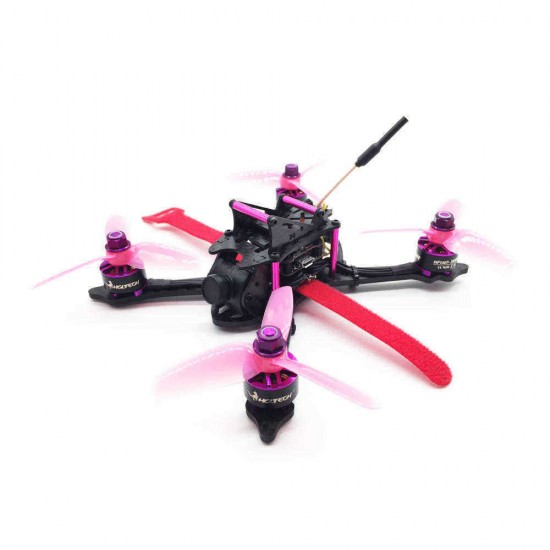 HGLRC XJB-145MM FPV Racing Drone BNF Compatible FrSky XM+ Receiver Omnibus F4 28A 2-4S Blheli_S ESC