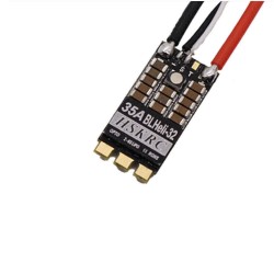 HSKRC 35A BLheli_32 32Bit 2-6S Dshot1200 Brushless ESC with RGB LED for RC Drone FPV Racing