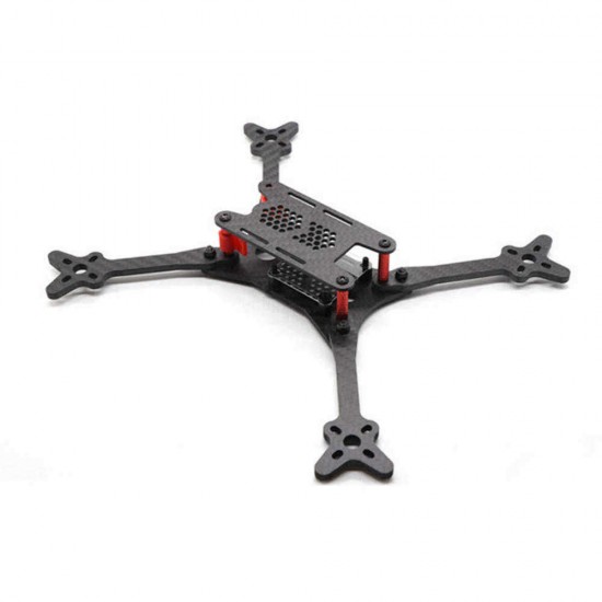 HSKRC Floss 2 215mm Wheelbase 4mm Arm 3K Carbon Fiber Frame Kit for RC Drone FPV Racing