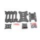 HSKRC Floss 2 215mm Wheelbase 4mm Arm 3K Carbon Fiber Frame Kit for RC Drone FPV Racing