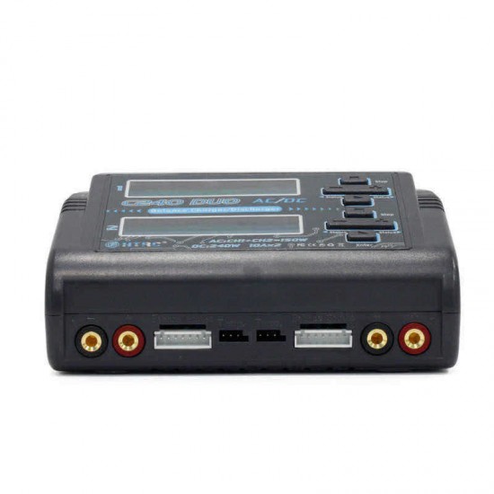 HTRC C240 DUO AC 150W DC 240W 10Ax2 Dual Channel RC Battery Balance Charger