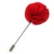 Handmade Fabric Lapel Boutonniere Brooch Pin Men's Accessories