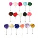 Handmade Lapel Flower Fabric Brooch Stick Pin Men Accessories