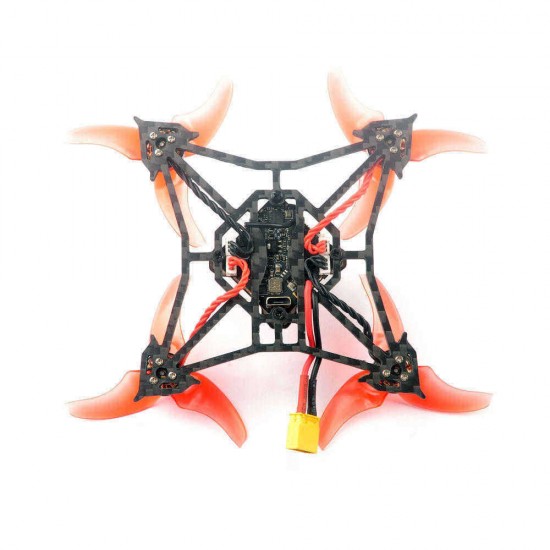 Happymodel Larva X 100mm Crazybee F4 PRO V3.0 2-3S 2.5 Inch FPV Racing Drone BNF w/ Runcam Nano2 Camera