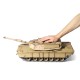 Heng Long 6.0 Version 3918-1 1/16 2.4G M1A2 Rc Car Battle Tank Metal Track with Sound Smoke Toy