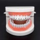 Hip Hop Copper Teeth Decoration Teeth Drip Braces Lower Bottom Cap Tooth Caps Body Jewelry