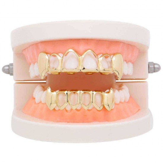 Hiphop Grillz Metal Denture Braces