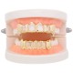 Hiphop Grillz Metal Denture Braces