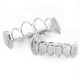 Hiphop Grillz Metal Denture Braces