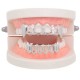 Hiphop Grillz Metal Denture Braces