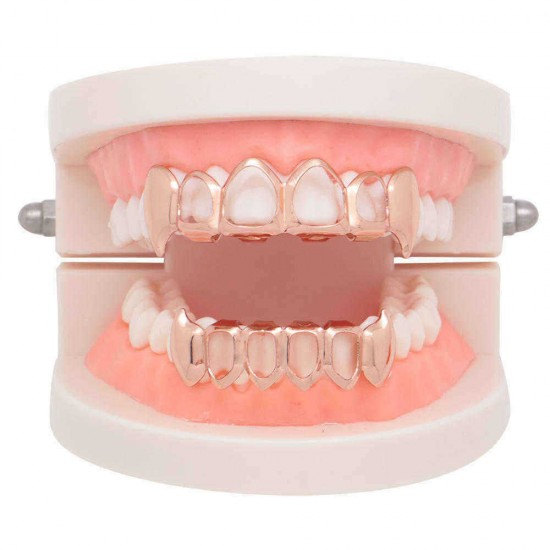 Hiphop Grillz Metal Denture Braces