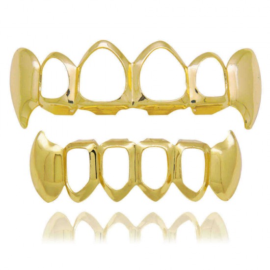 Hiphop Grillz Metal Denture Braces