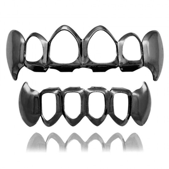 Hiphop Grillz Metal Denture Braces