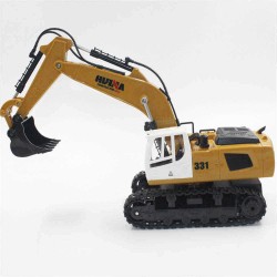 HuiNa Toys 1331 1/16 2.4G 9CH Electric Rc Excavator Engineering Digging Truck Model