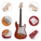 IRIN ST 6 Strings Electric Guitar Rosewood Fingerboard Guitar with Guitar Bag for Beginners