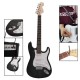 IRIN ST 6 Strings Electric Guitar Rosewood Fingerboard Guitar with Guitar Bag for Beginners