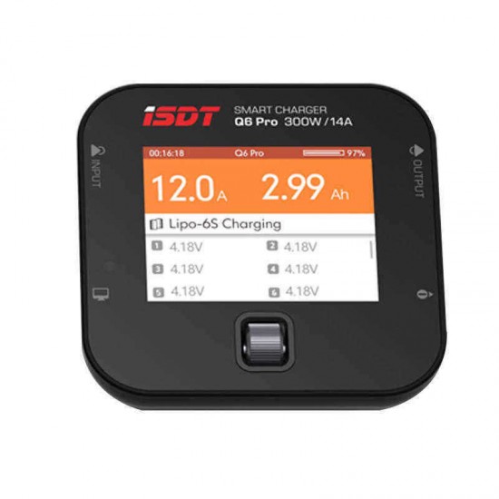 ISDT Q6 Pro BattGo 300W 14A Pocket Lipo Battery Balance Charger