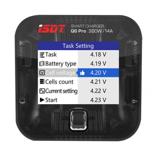 ISDT Q6 Pro BattGo 300W 14A Pocket Lipo Battery Balance Charger