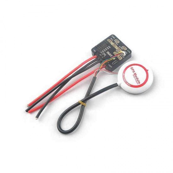 Inav F4 Flight Controller Standard/Deluxe Version Integrated OSD Buzzer W/Without GPS Airspeed for RC Airplane Fixed Wing