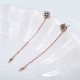 JASSY Sweet Rose Gold Tassel Ear Drop Colorful Zirconia Charm Long Earring for Women