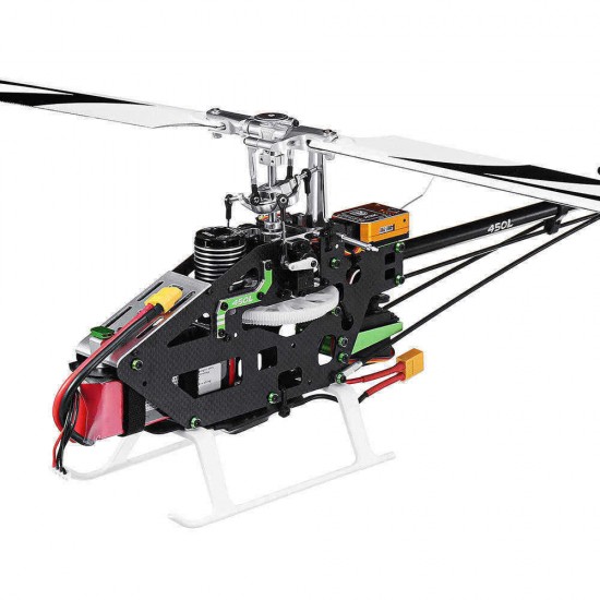 JCZK ASSAULT 450L DFC 6CH 3D Flybarless RC Helicopter With Transmitter RTF