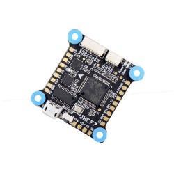 JHEMCU 30.5x30.5mm Dual Gyro F7 Flight Controller AIO OSD 5V 8V BEC & Black Box for RC Drone FPV Racing