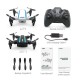 JJRC H345 Mini 2.4G 4CH 6 Axis Headless Mode Foldable Arm Double RC Drone Quadcopter RTF