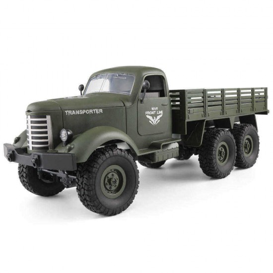 JJRC Q60 1/16 2.4G 6WD Off-Road Military Truck Crawler RC Car