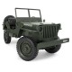 JJRC Q65 2.4G 1/10 Jedi Proportional Control Crawler Military Truck 4WD Off-Road RC Car With Canopy LED Light