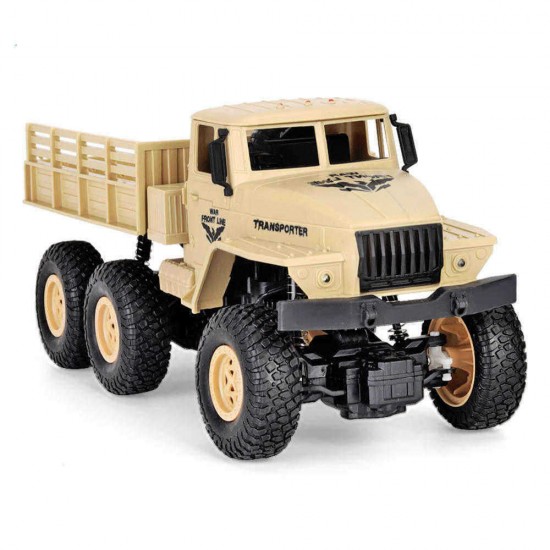 JJRC Q68 Q69 1/18 2.4G 6WD RC Vehicle Off-Road Military Truck Car RTR Model