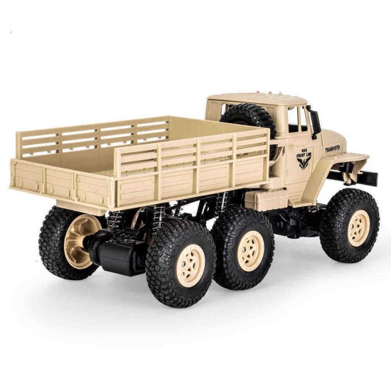 JJRC Q68 Q69 1/18 2.4G 6WD RC Vehicle Off-Road Military Truck Car RTR Model