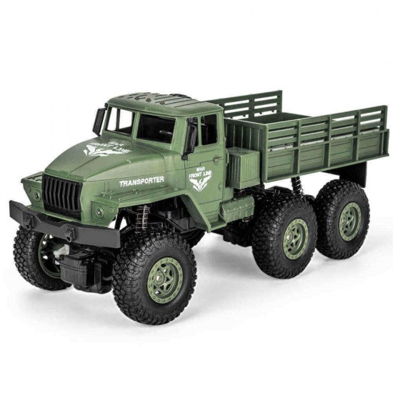 JJRC Q68 Q69 1/18 2.4G 6WD RC Vehicle Off-Road Military Truck Car RTR Model