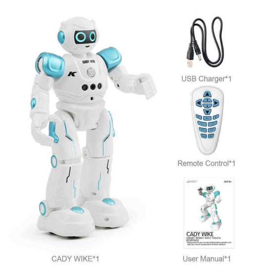 JJRC R11 CADY WIKE Smart RC Robot Gesture Sensing Touch Intelligent Programming Dancing Patrol Toy