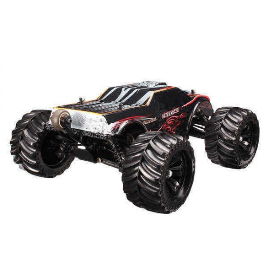 JLB Racing CHEETAH 120A Upgrade 1/10 Brushless RC Car Monster Truck 11101 RTR With Battery