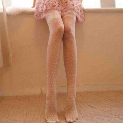 Jacquard Lace Retro Antyhose Cored Wire Sexy Women Stockings