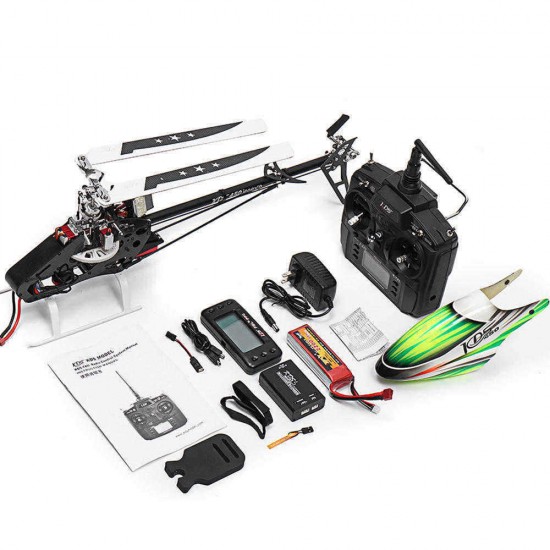 KDS 450BD FBL 6CH 3D Flying RC Helicopter RTF With EBAR V2 Gyro'