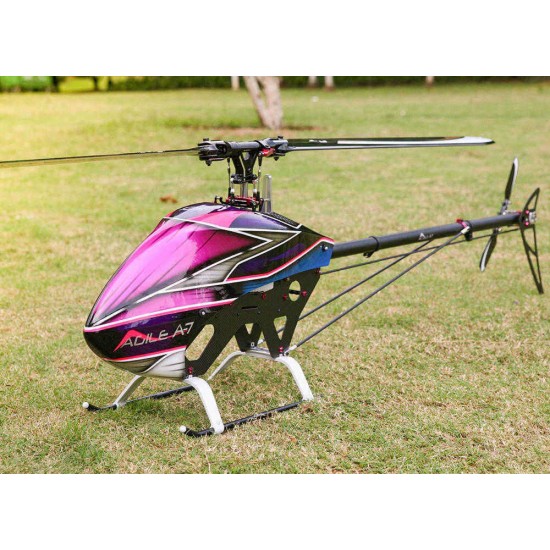 KDS AGILE A7 6CH 3D Flybarless 700 Class RC Helicopter Kit With EBAR V2 Gyro'