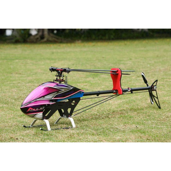 KDS AGILE A7 6CH 3D Flybarless 700 Class RC Helicopter Kit With EBAR V2 Gyro'