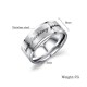 Keep Fucking Going Titanium Steel Stainless Steel Inspirational Phrase Ring