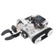 LOBOT 4 IN 1 Micro:bit Smart Programmable PC APP Control Tracking RC Robot Car