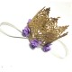 Lace Crown Rose Flowers Children Party Hat Princess Decoration Headband