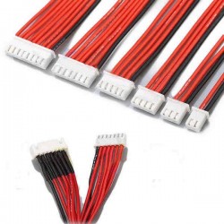 Lipo Battery Charger Silicone Wire Balance Extension Cable 2S 3Pin 3S 4Pin 4S 5Pin 6S 7Pin 8S 9Pin 2.54XH 30cm