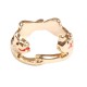 Lovely Animal Lovers Rings Jewelry Cat Dog Cute Bow Tie Couple Ring Accessories