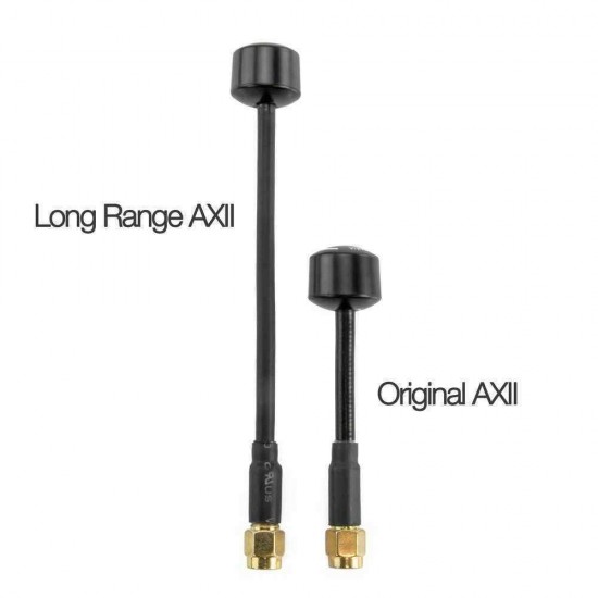 Lumenier AXII Long Range 5.8GHz 1.6dBi 125mm FPV Antenna LHCP/RHCP SMA For FPV RC Drone