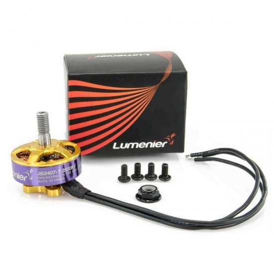 Lumenier JB2407-7 2407 2500KV 2-5S Bardwell CW Thread Brushless Motor for RC Drone FPV Racing