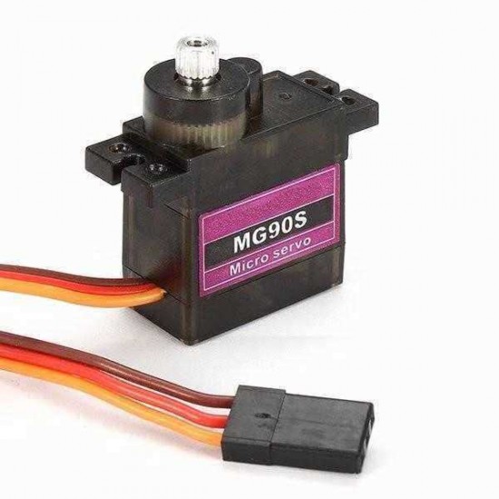 MG90S Metal Gear RC Micro Servo for ZOHD Volantex Airplane RC Helicopter Car Boat Model