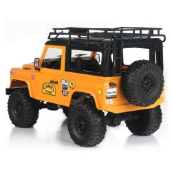 MN-90 1/12 2.4G 4WD Rc Car W/ Front LED Light 2 Body Shell Roof Rack Crawler Monster Truck RTR Toy