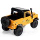 MN-90 1/12 2.4G 4WD Rc Car W/ Front LED Light 2 Body Shell Roof Rack Crawler Monster Truck RTR Toy