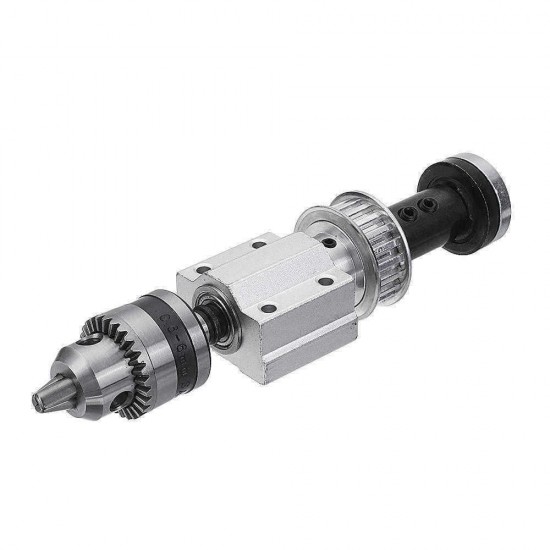 Machifit No Power Spindle Assembly Small Lathe Accessories Trimming Belt JTO/B10/B12/B16 Drill Chuck Set