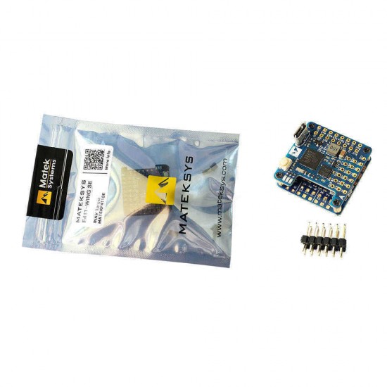 Matek Systems F411-WSE STM32F411CEU6 Flight Controller Built-in OSD 2-6S FC for RC Airplane Fixed Wing